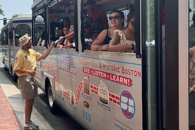 1 or 2 Day HOP-ON & HOP-OFF Narrated Trolley Tour of Boston - Stop 8: Beacon Hill and Boston’s Black heritage