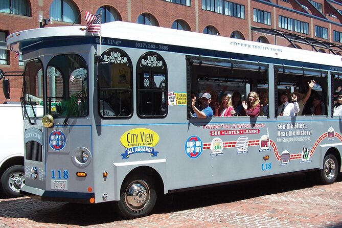1 or 2 Day HOP-ON & HOP-OFF Narrated Trolley Tour of Boston - Stops 2 and 3: The North End, Paul Revere, and the Molasses Flood