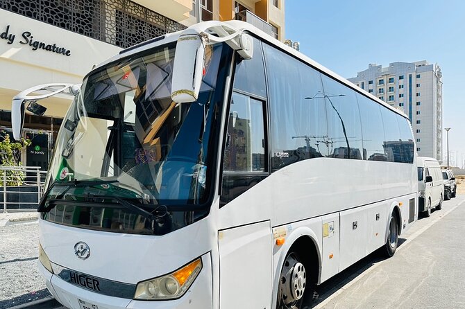 33 Seater Luxury Bus Rental Dubai - Sharjah for a shorter cultural outing