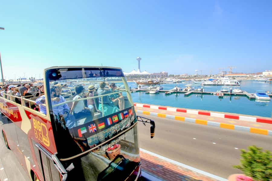 Abu Dhabi: Big Bus Hop-On Hop-Off Sightseeing Tour - Qasr Al-Hosn and The Galleria