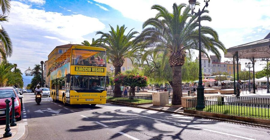 Ajaccio: Town Highlights and Coast Open-Top Bus Tour - Key things to know before boarding