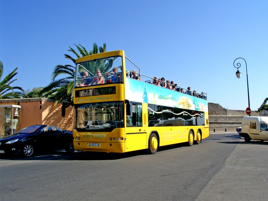 Ajaccio: Town Highlights and Coast Open-Top Bus Tour - Parata Point and the 20-minute photo stop