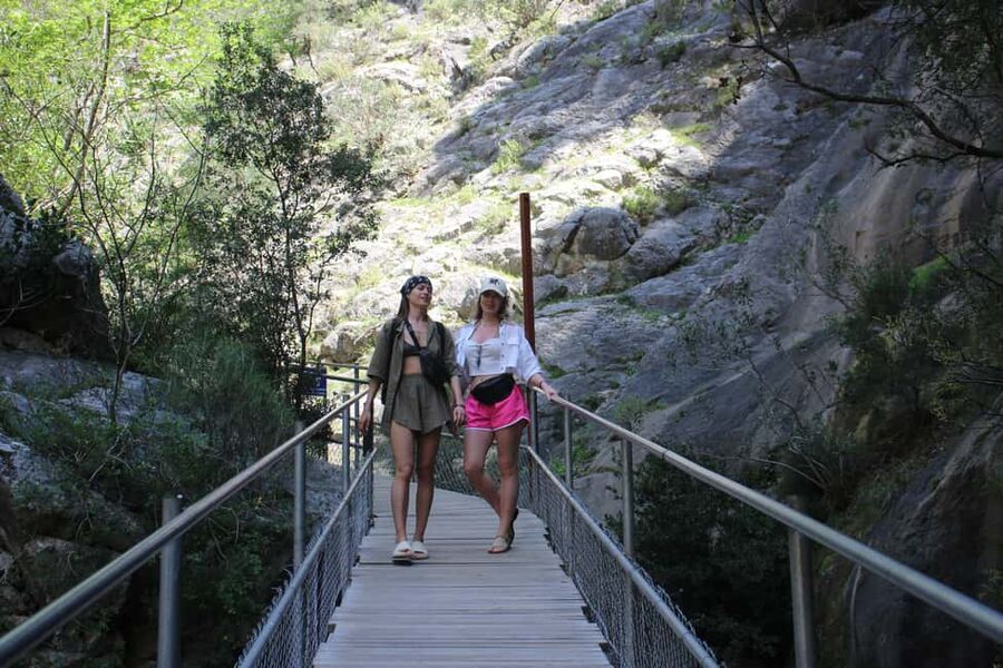 Alanya: Sapadere Canyon by Cabrio Bus w/ Cave & Lunch - The village swimming stop