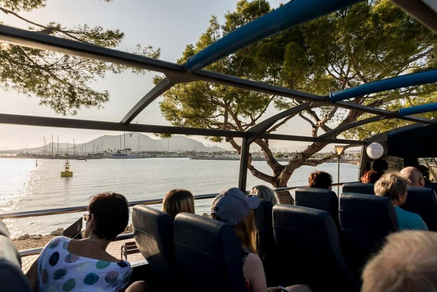 Alcudia: ALCUDIA City TOUR Open Top Bus, open-top bus tour - Pollensa Bay and the Formentor view