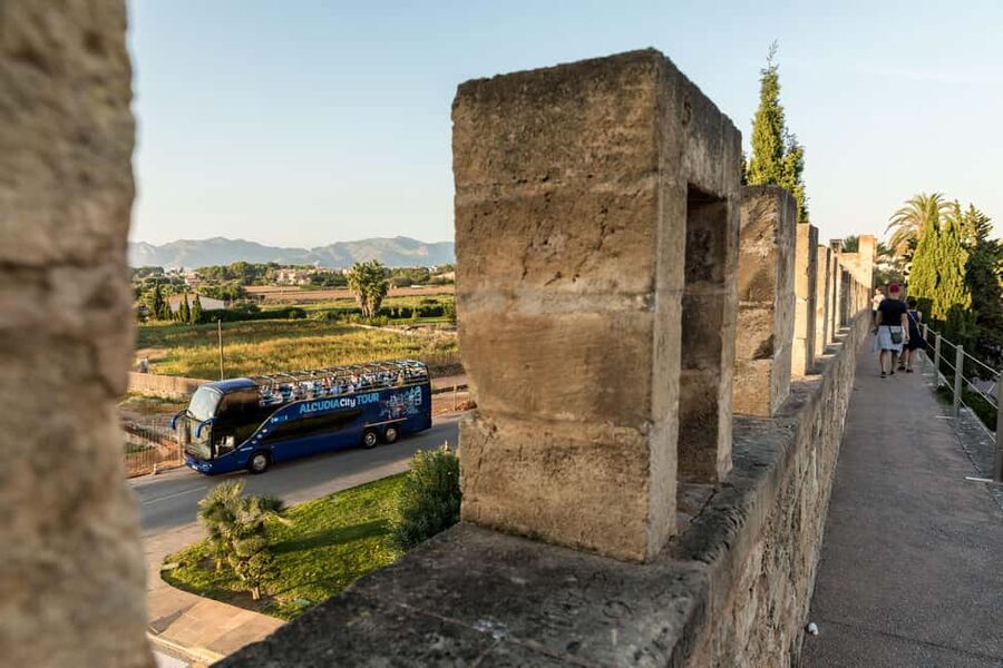 Alcudia: ALCUDIA City TOUR Open Top Bus, open-top bus tour - What $28 buys you