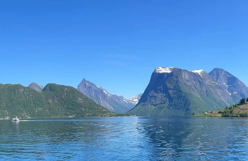 All About the Fjords, in one tour by bus & boat from Ålesund - The return by bus and ferry across Storfjord