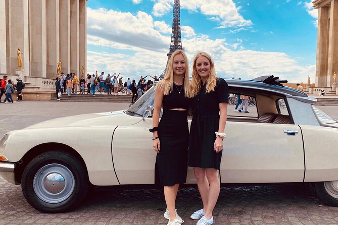 All of Paris Tour in a Vintage Open-Top French Car Citroen DS - Louvre, Notre-Dame, and the Left Bank