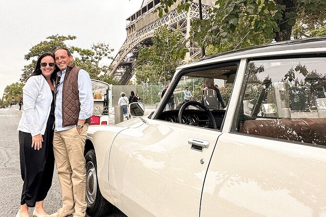 All of Paris Tour in a Vintage Open-Top French Car Citroen DS - Price, pickup, and practical value
