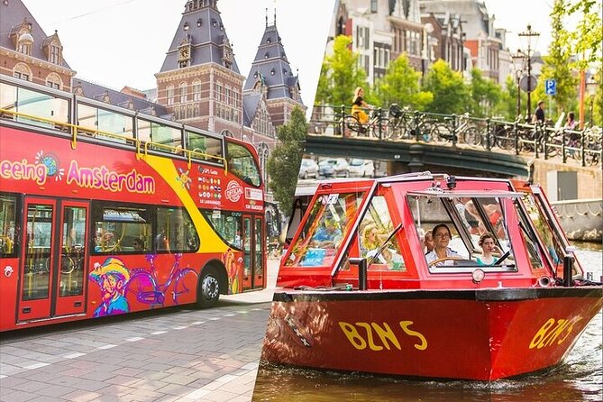 Amsterdam Hop-On Hop-Off 24h or 48h Bus and Boat Option - What this Amsterdam pass actually does