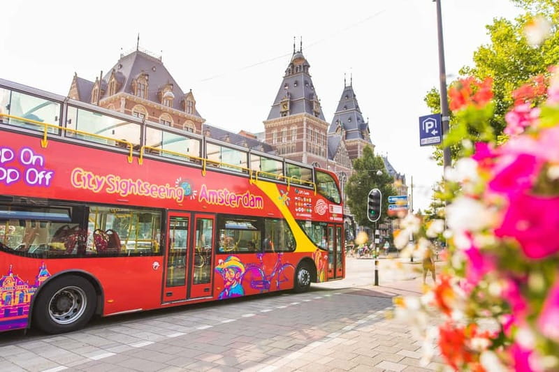 Amsterdam: Hop-On Hop-Off Bus and Boat options - Starting near Central Station without losing time