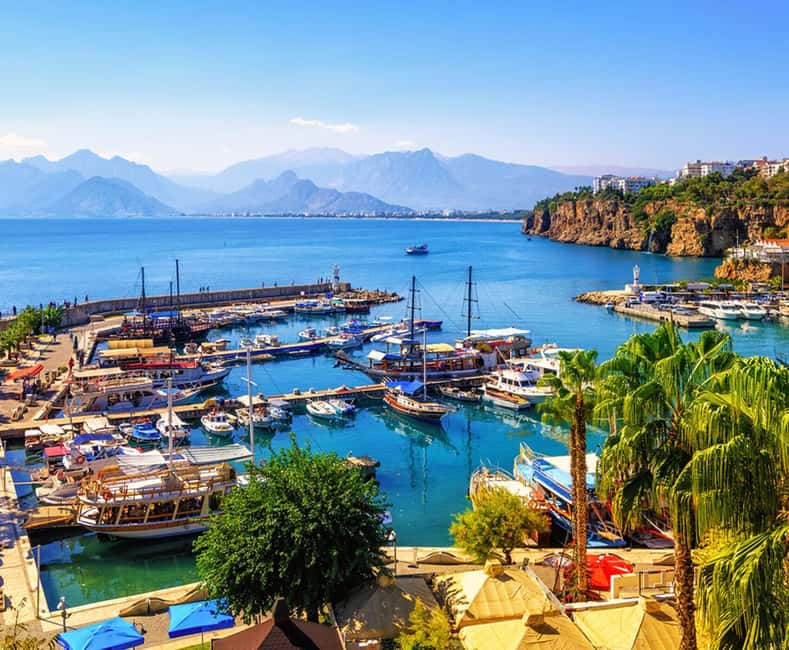 Antalya ; City tour with Double Decker Bus - Walking into Kaleiçi and Antalya’s oldest centre