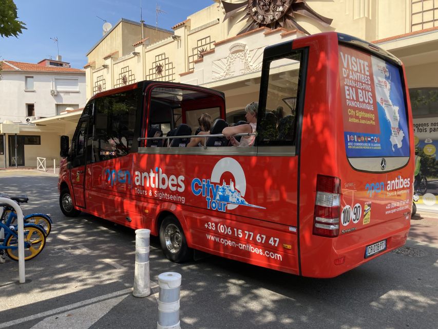 Antibes: 1 or 2-Day Hop-on Hop-off Sightseeing Bus Tour - Juan-les-Pins, beaches and resort life