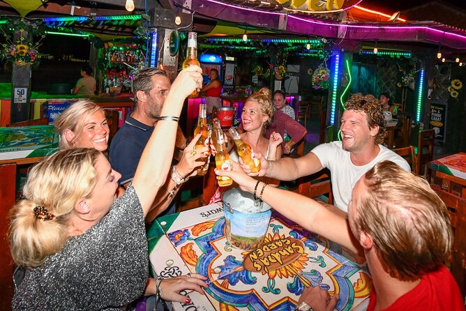 Aruba Nightlife and Barhopping on Chogogo Party Bus - Stop two and the changing local route