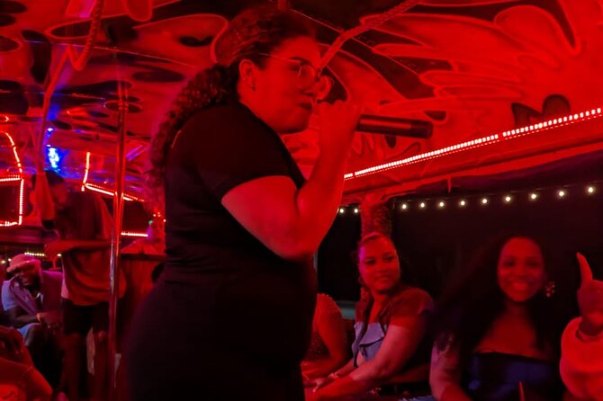 Aruba Private Party Bus & Nightlife Experience - Rolling Toward Palm Beach After Dark
