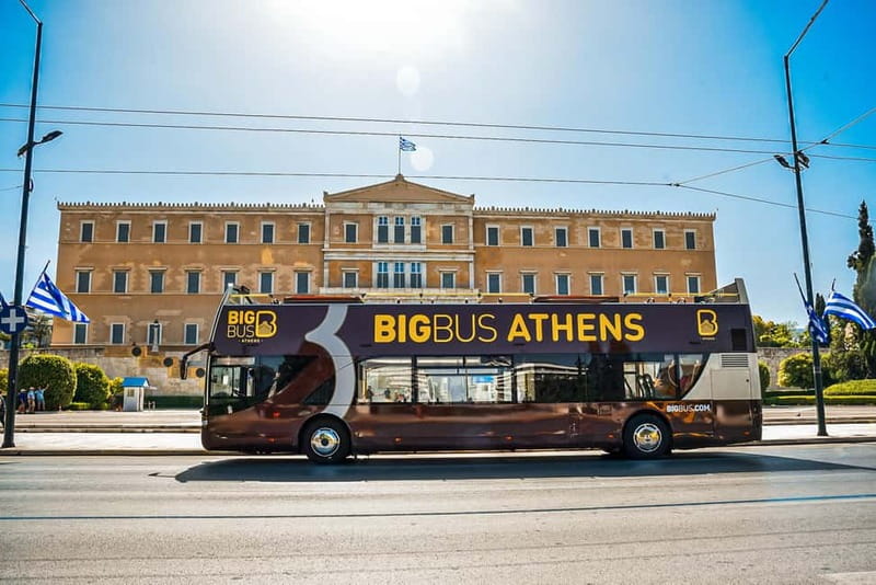 Athens: Big Bus Hop-on, Hop-off Tour by Open-Top Bus - Key points before you board