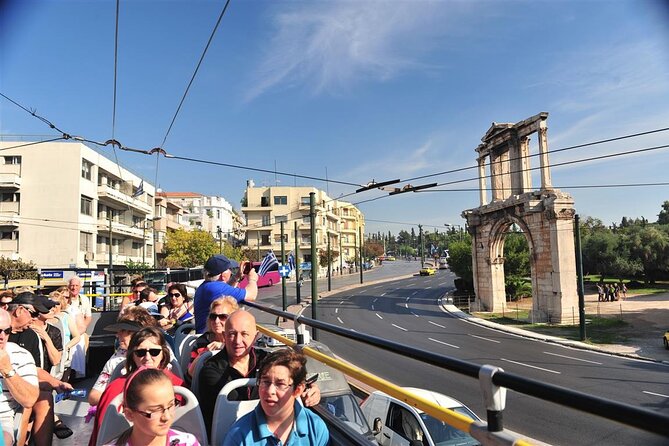 Athens Combo Ticket: Full-Day Cruise and Hop on Hop off Bus - Athens sights on the central bus route