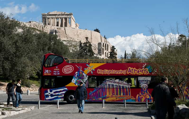 Athens: Hop-On Hop Off Bus with Acropolis ticket & 2 audios - Entering the Acropolis with a timed ticket