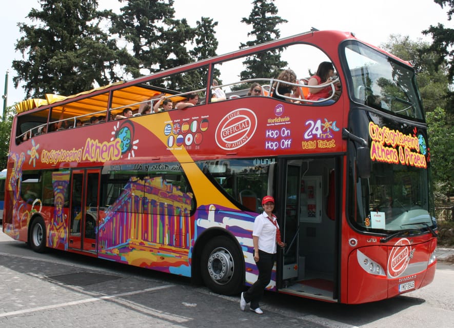 Athens: Hop-On Hop Off Bus with Acropolis ticket & 2 audios - Walking through Plaka with local stories