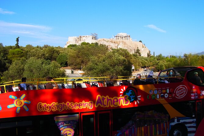 Athens Hop-On Hop Off w/ Acropolis & Acr.Museum tickets & 3 audio - Walking Through the Acropolis Monuments