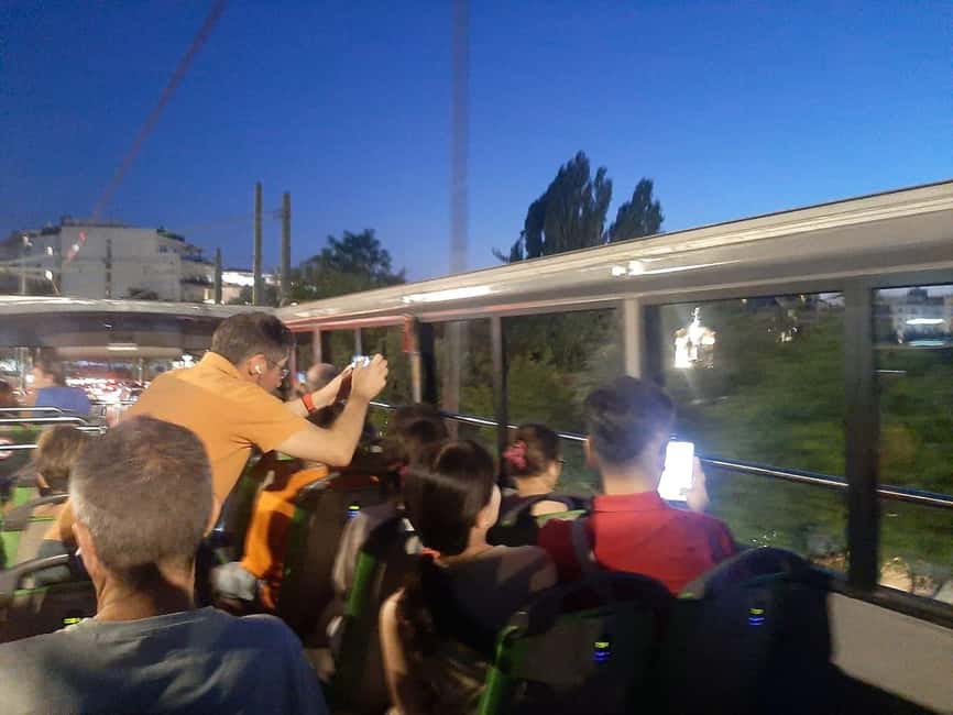 Athens panoramic tour by night with open double decker bus - Key points to know before booking