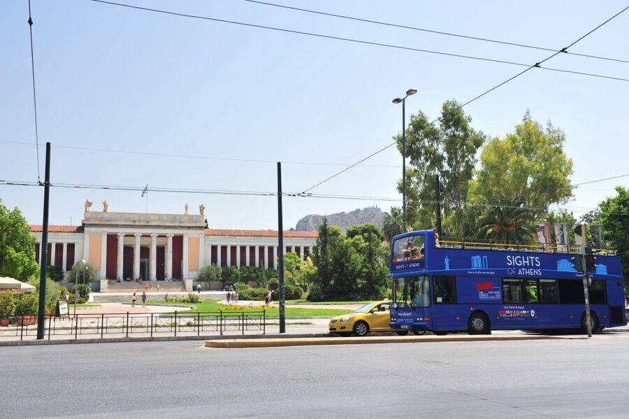 Athens, Piraeus, and Coastline: Blue Hop-On Hop-Off Bus - Four routes that make this bus useful