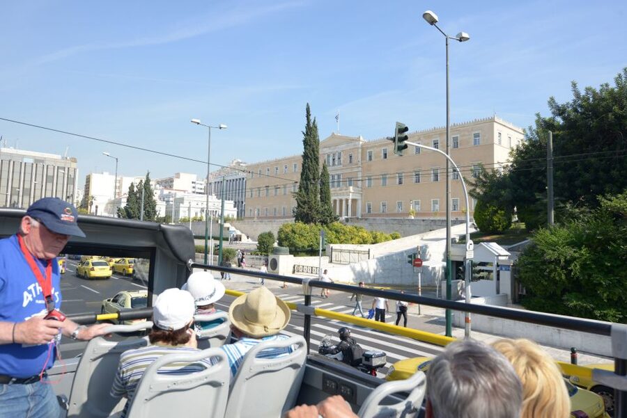 Athens, Piraeus, and Coastline: Blue Hop-On Hop-Off Bus - Who should book this Athens bus