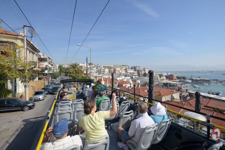 Athens, Piraeus, and Coastline: Blue Hop-On Hop-Off Bus - Audio, Wi-Fi, and the practical onboard details
