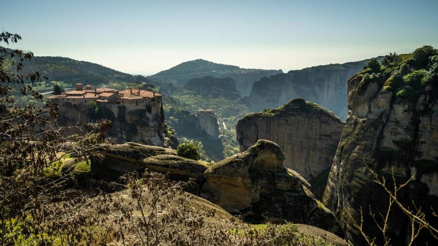 Athens to Meteora, Day Trip with Local Guide,up to 9 people - Hermit Caves and the best photo stops