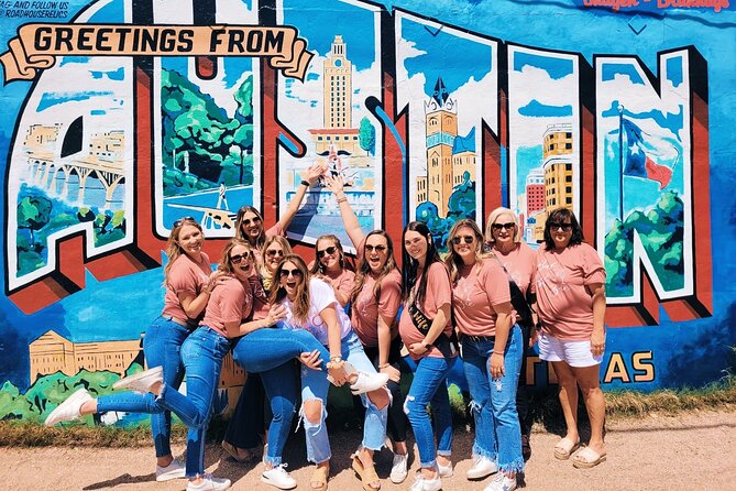 Austin Murals & Mimosas Roofless Party Bus Tour - Rainey Street adds a nightlife finish