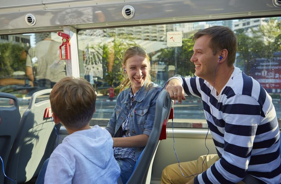 Bangkok: Hop-On Hop-Off Bus with 24, 48 or 72-Hour Validity - The Siam shopping district: Siam Paragon, MBK, and Samyan Mitrtown