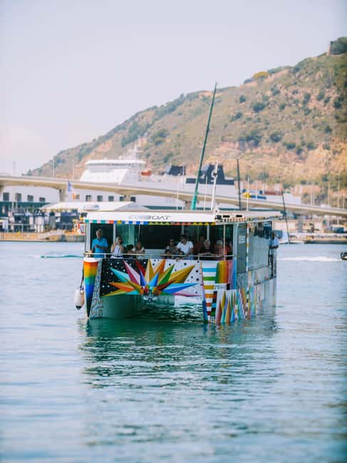 Barcelona: Bus Nàutic with tapas tasting - The Bus Nàutic ride along the waterfront