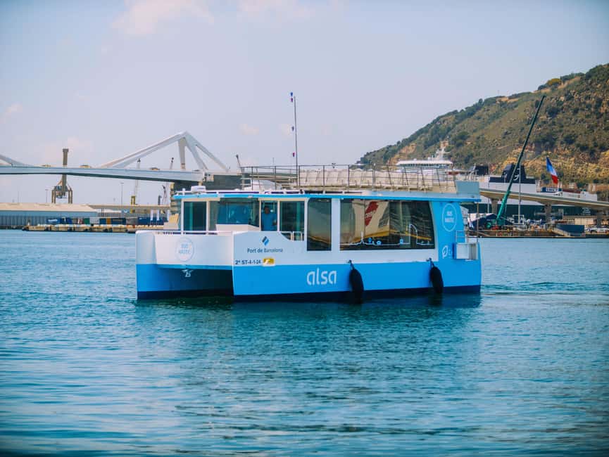 Barcelona: Bus Nàutic with tapas tasting - Reaching Moll de Llevant and finding the tapas stop