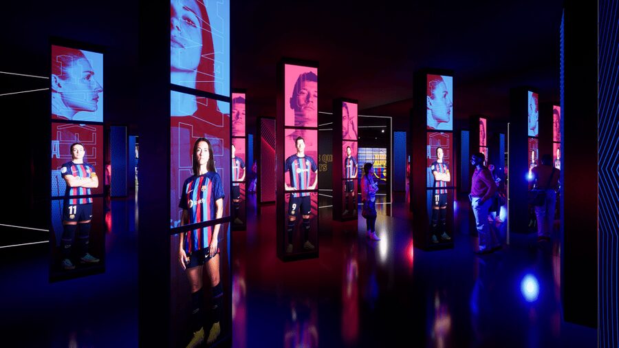 Barcelona Hop-On Hop-Off Bus and FC Barcelona Immersive Tour - Inside the FC Barcelona Museum Immersive Tour