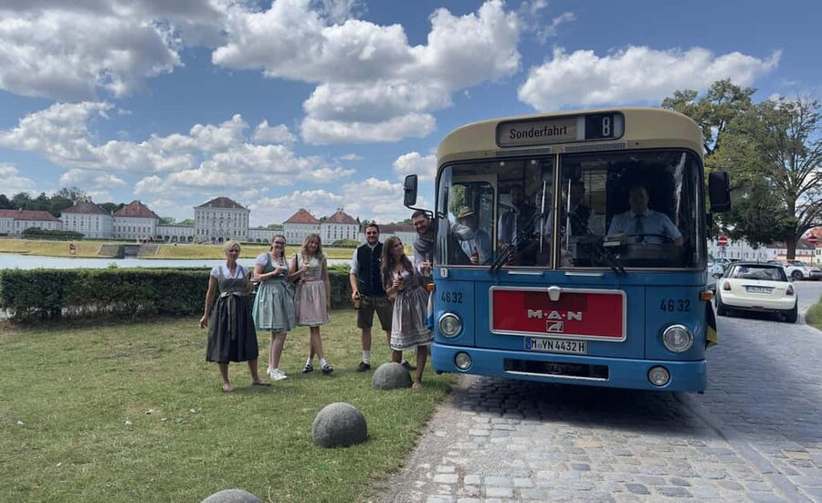 Bavarian Bus Tours Sightseeing Munich with free drinks - Königsplatz and the museum quarter