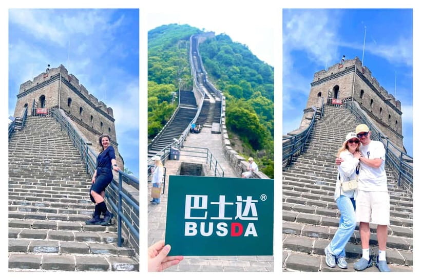 Beijing: Badaling Great Wall Bus Tour W/o Tickets - Meeting green-vested staff at Beitucheng Station