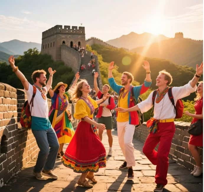 Beijing: Mutianyu Great Wall Group Bus Tour with Tickets - Meeting at Hepingxiqiao before the morning traffic