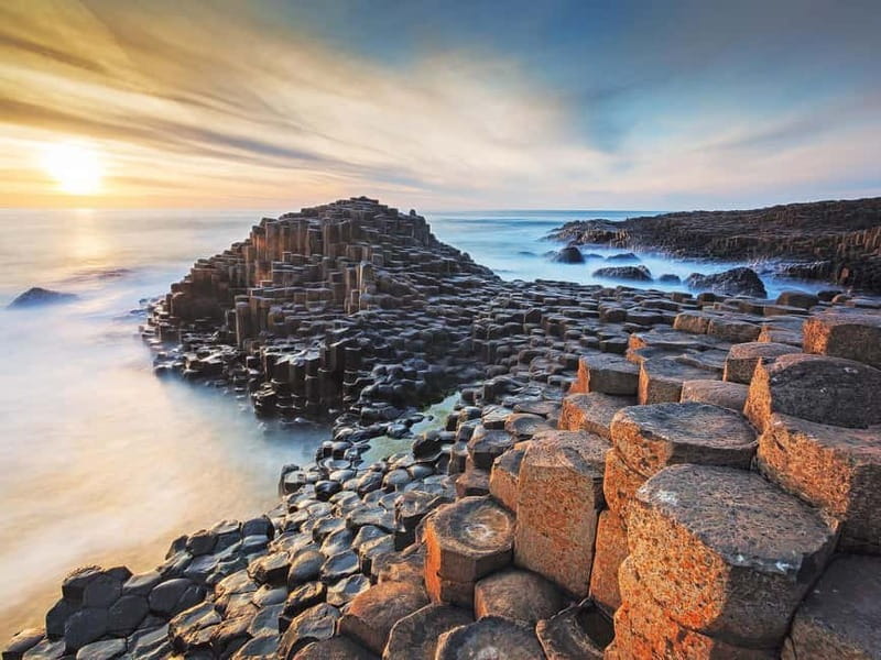 Belfast: Giant's Causeway Tour and 2-Day Open Top-Bus Tour - Bushmills adds a local village stop