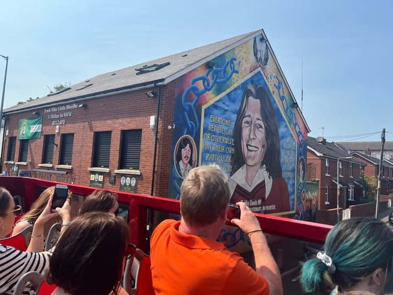 Belfast: Hop-On Hop-Off Bus Tour with Titanic Entry Ticket - Stops 14 through 17: peace walls and Shankill Road