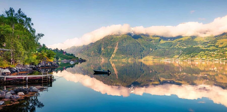 Bergen: Hardangerfjord & Waterfalls Bus Tour with Apple Pie - Mørkholsfossen and Fossen Bratte: early waterfall country