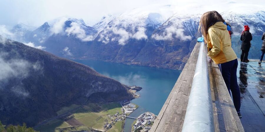 Bergen: Nærøyfjorden, Flåm, and Stegastein Guided Bus Tour - A road trip with scenery between the official stops