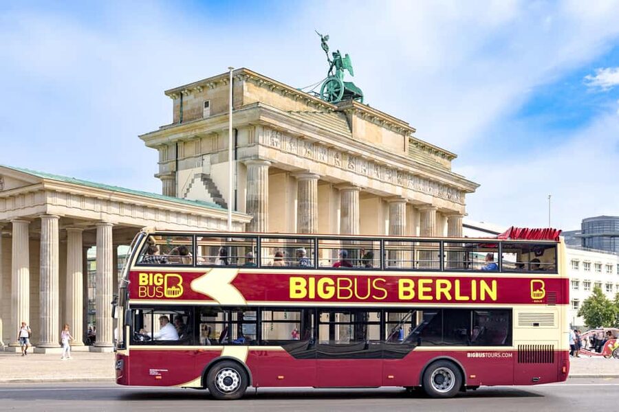 Berlin: Big Bus Hop-On Hop-Off Sightseeing Tour & Currywurst - The red route: Berlin’s major sights from Alexanderplatz to Checkpoint Charlie