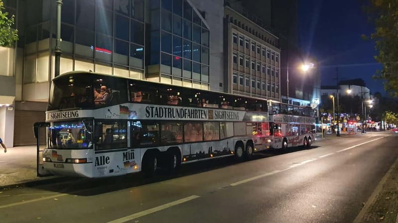 Berlin: Bus Tour by Night with Live Commentary - Key points to know before you book
