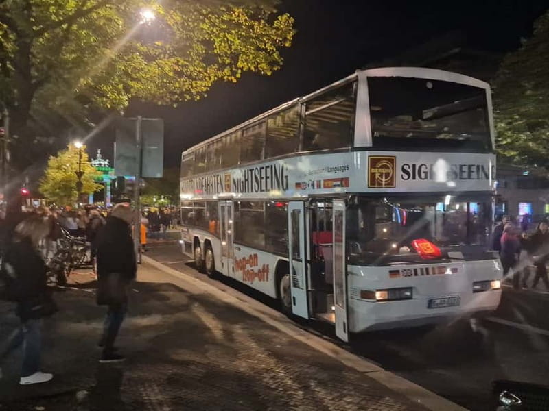 Berlin: Bus Tour by Night with Live Commentary - Why Berlin’s October lights work so well from a bus