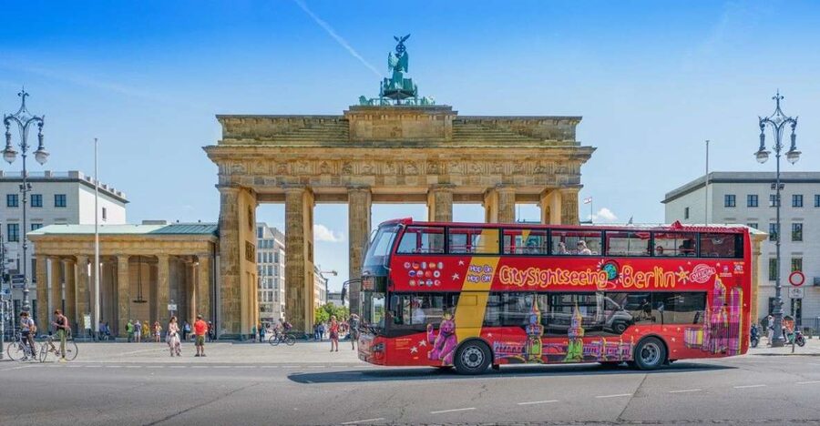 Berlin: City Sightseeing Hop-On Hop-Off Bus Tour - The East Berlin and Wall Route, from Rotes Rathaus to Ostbahnhof