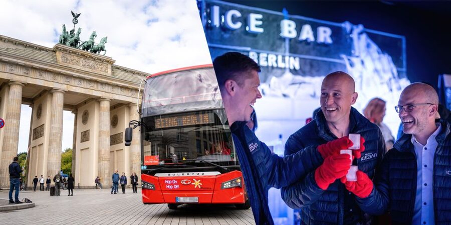 Berlin: Hop-On Hop-Off Bus and Icebar Ticket Combo - Starting at Kurfürstendamm 238
