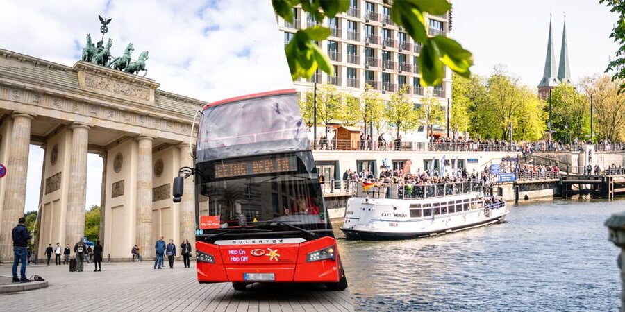 Berlin: Hop-On-Hop-Off Bus with Boat Cruise Option - Starting in western Berlin at Kurfürstendamm