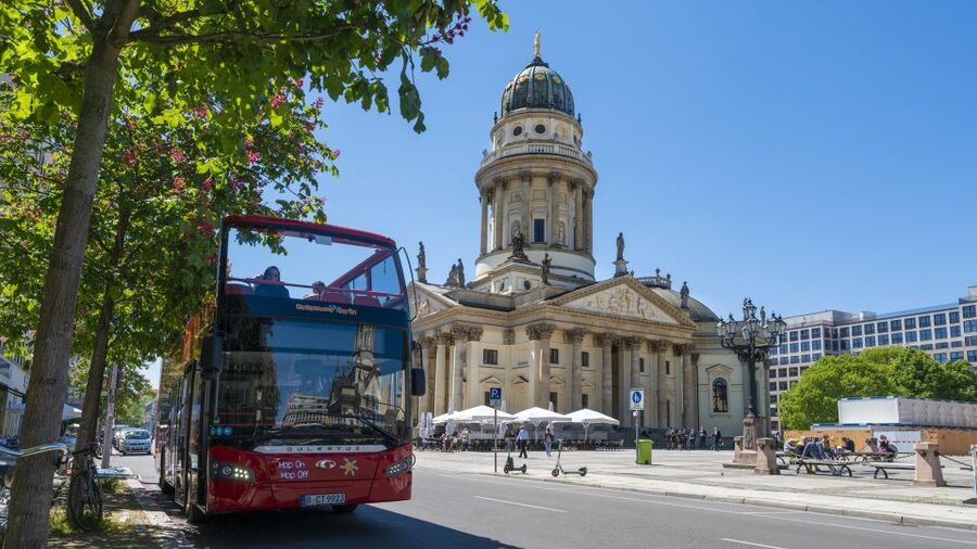 Berlin: Hop-On-Hop-Off Bus with Boat Cruise Option - Checkpoint Charlie and Gendarmenmarkt