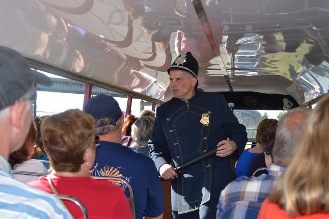 Best of Buffalo Double Decker Bus Tour - Riding upstairs for Buffalo views