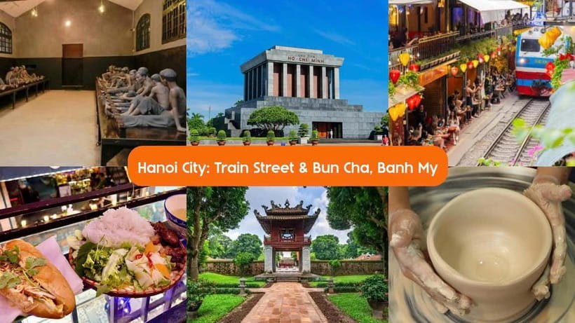Best Of Hanoi City Tour With Incense Village-Small Group Bus - Train Street and the famous railway crossing