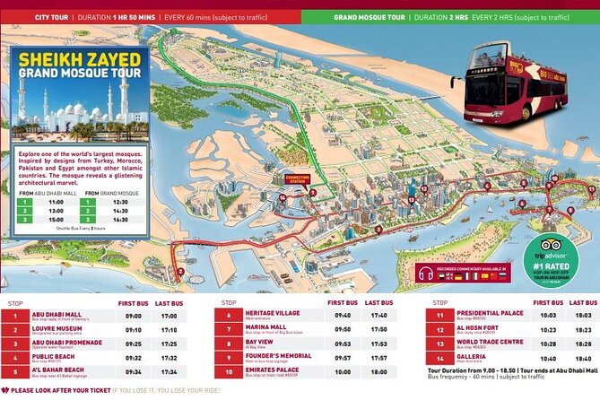 Big Bus Abu Dhabi Hop-On Hop-Off with Sheikh Zayed Mosque Tour - Is $85 a fair price?